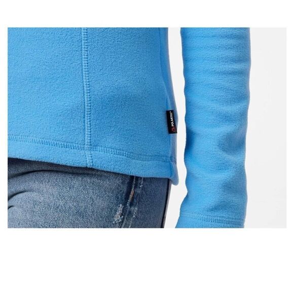 ✨Helly Hansen Women's W Daybreaker 1/2 Zip Sz Small Blue & Yellow Fleece✨ - Picture 3 of 11